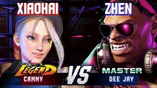 SF6 ▰ XIAOHAI (Cammy) vs ZHEN (Dee Jay) ▰ High Level Gameplay