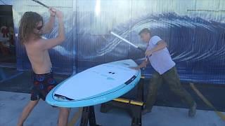 BOARD DESTROYERS (Blue Planet Surf) Punishing Bad Boards.