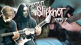 13 SLIPKNOT RIFFS that are destroying my picking hand