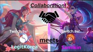 SAMIKIN MEETS LEGITKOREA (Rank 1 Ahri World) !