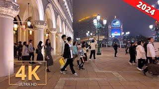 Macau  Street Walk | City tour | 4K | Cotai, Macao | Day to Evening | 澳門 | Virtual Walking 2024