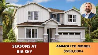 Richmond American Homes, Seasons at Big Sky, Ammolite Model, St Cloud, Florida