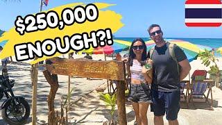 How Long Can You Live on $250,000 in Thailand? (Cheap vs Luxurious Budget)