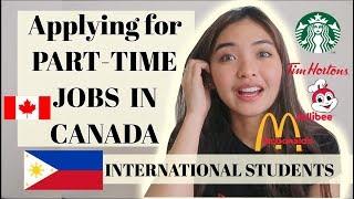 How to Get Part-Time Jobs in Canada for International Students