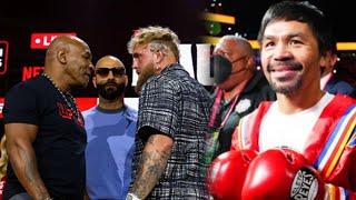 World title fight added to Jake Paul vs Mike Tyson undercard as Manny Pacquiao denied championship