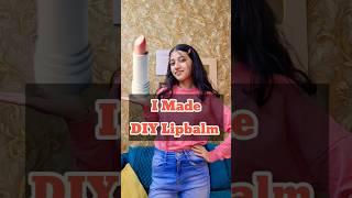 I MADE DIY LIPBALM AT HOME!  #shorts #youtubeshorts