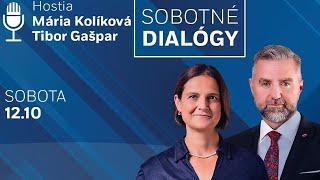 Tibor Gašpar a Mária Kolíková - Sobotné dialógy | 19.10. 2024