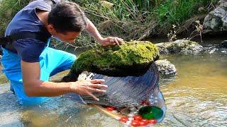 A magical miracle! The girl revealed a pearl filled secret in nature