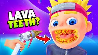 I Gave a Human LAVA TEETH In VR! - (VR Dentist Sim)