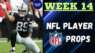 NFL Week 14 Player Props & Anytime Touchdowns!