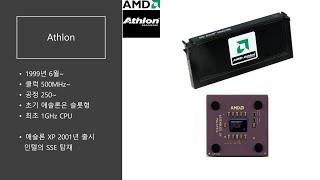 AMD CPU 역사