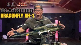 G.I.JOE CLASSIFIED SERIES HASLAB DRAGONFLY (XH-1) UNBOXING