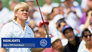 John Daly's Winning Final Round | 1991 | PGA Championship