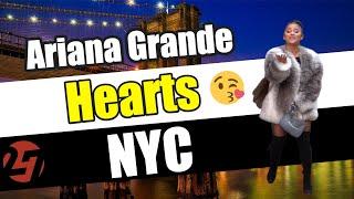 (EXCLUSIVE) Ariana Grande Showing ME some Love in NYC