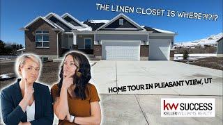 Unique Layout New Build Home Tour - Pleasant View, UT