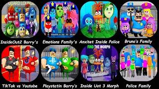 INSIDE OUT 2 FAMILY BARRY'S PRISON RUN,EMOTIONS FAMILY'S PRISON RUN,BRUNO'S FAMILY PRISON RUN