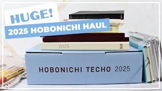 2025 Hobonichi Haul and Unboxing - All the PLANNERS, Hons, Cousin, A6, Weeks and More!