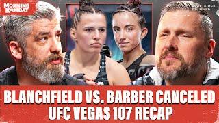 Maycee Barber Last-Minute Scratch vs. Erin Blanchfield, UFC Vegas 107 Reaction, UFC 316 Lookahead