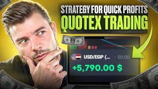  QUOTEX: STRATEGY 1 MIN - FAST-PACED TRADING FOR QUICK PROFITS | Quotex Trading | Quotex