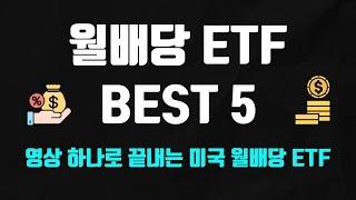 2025년을 함께할 월배당 ETF 포트폴리오 BEST 5