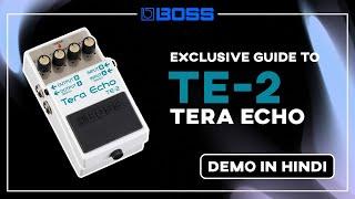 BOSS TE-2 Tera Echo Pedal Demo