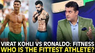 Virat Kohli vs Ronaldo: Fitness | Who is the Fittest Athlete? | ZA1F