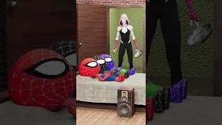 Spidey's vs Spider Gwen | The Spideys are partying at 3am | Marvel Animation