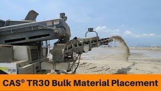 Bulk material placement in soft ground.....not a problem!