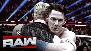 John Cena attacks Cody Rhodes in a WWE-altering moment at Elimination Chamber: Raw, March 3, 2025