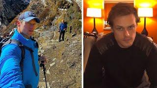 Sam Heughan & Caitriona Balfe Answer Burning Questions + More Everest Images