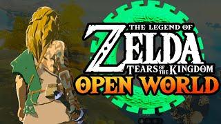 Zelda: Tears of the Kingdom's Bigger Open World!