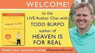 FaithGateway LIVE Interview with Todd Burpo, author of Heaven Is For Real!