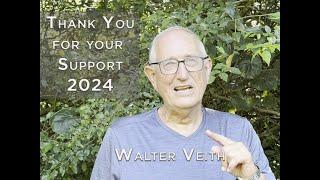 Walter Veith - Thank you for your Support in 2024