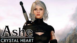 A New DLC Sized Follower - Ashe: Crystal Heart | Skyrim Mods