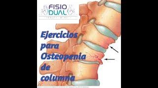 Ejercicios para Osteopenia de columna vertebral