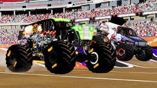 20 Truck Halloween 2024 Racing - BeamNG.Drive Monster Jam