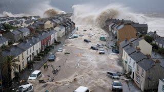 Now Ireland, UK are in chaos! Super storm Éowyn with 183 km/h winds destroys homes