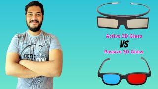 What Are the Different Types of 3D Glasses |Active vs Passive 3D Glasses for Computer & TV|3D Chasma