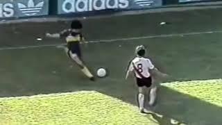 Maradona: gol dalla linea laterale nel 1981 in un Boca - River, introvabile