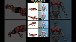 Different push ups you can do for your chest!!! #shorts #workout #youtube
