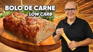 ESSE BOLO DE CARNE LOW CARB VAI SURPREENDER SUA FAMÍLIA! PRÁTICO E SAUDÁVEL! - CHEF TAICO