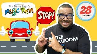 Driving in Our Car Song for Kids | Transportation Songs | Preschool Music Class with Mr. Boom Boom