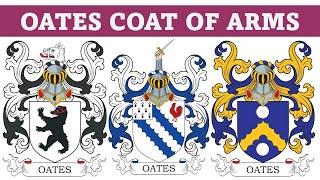 Oates Coat of Arms & Family Crest - Symbols, Bearers, History