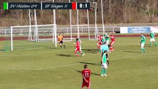 SV Hüsten 09 - SF Siegen II 1:2 | Landesliga 2