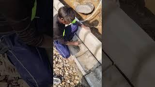 Grove filling curve stone 🪨 (Green Valley Colony) #trending #shots #construction