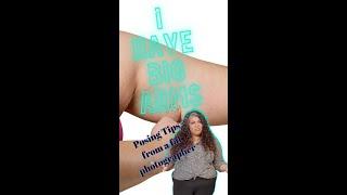 Posing tips to flatter your arms : plus size photographer