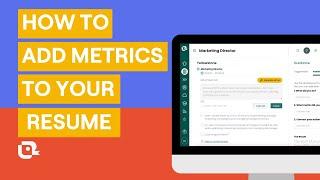 How to Quantify Your Resume Work Experience Using Data, Metrics, and Numbers