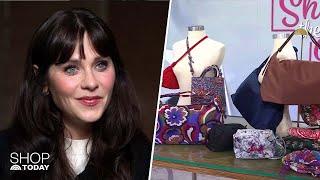 Zooey Deschanel talks style, wedding, and Vera Bradley favorites