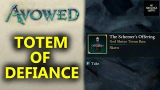 Avowed Totem of Defiance Locations - All 7 Parts - Skaen Totem - Schemer's Offering