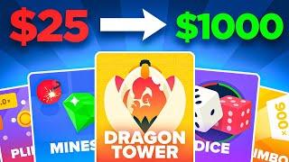 The $1000 Dragon Tower Challenge - Stake